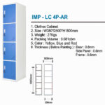 Locker Cabinet Importa IMP-LC 4P-AR