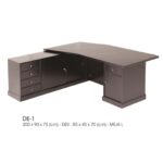 Meja Kantor Direktur INDACHI DE-1 (200cm)