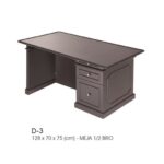 Meja Kantor INDACHI D-3 (128cm)