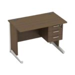 Meja Kantor Modera AOD 6012 (120cm) + 3 Laci gantung