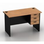 Meja Kantor Modera COD 106 + 3 Laci gantung (100cm)