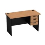Meja Kantor Modera COD 126 (120cm) + 3 Laci gantung