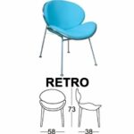 Kursi Susun Chairman Type Retro
