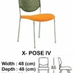 Kursi Susun Indachi X-Pose IV