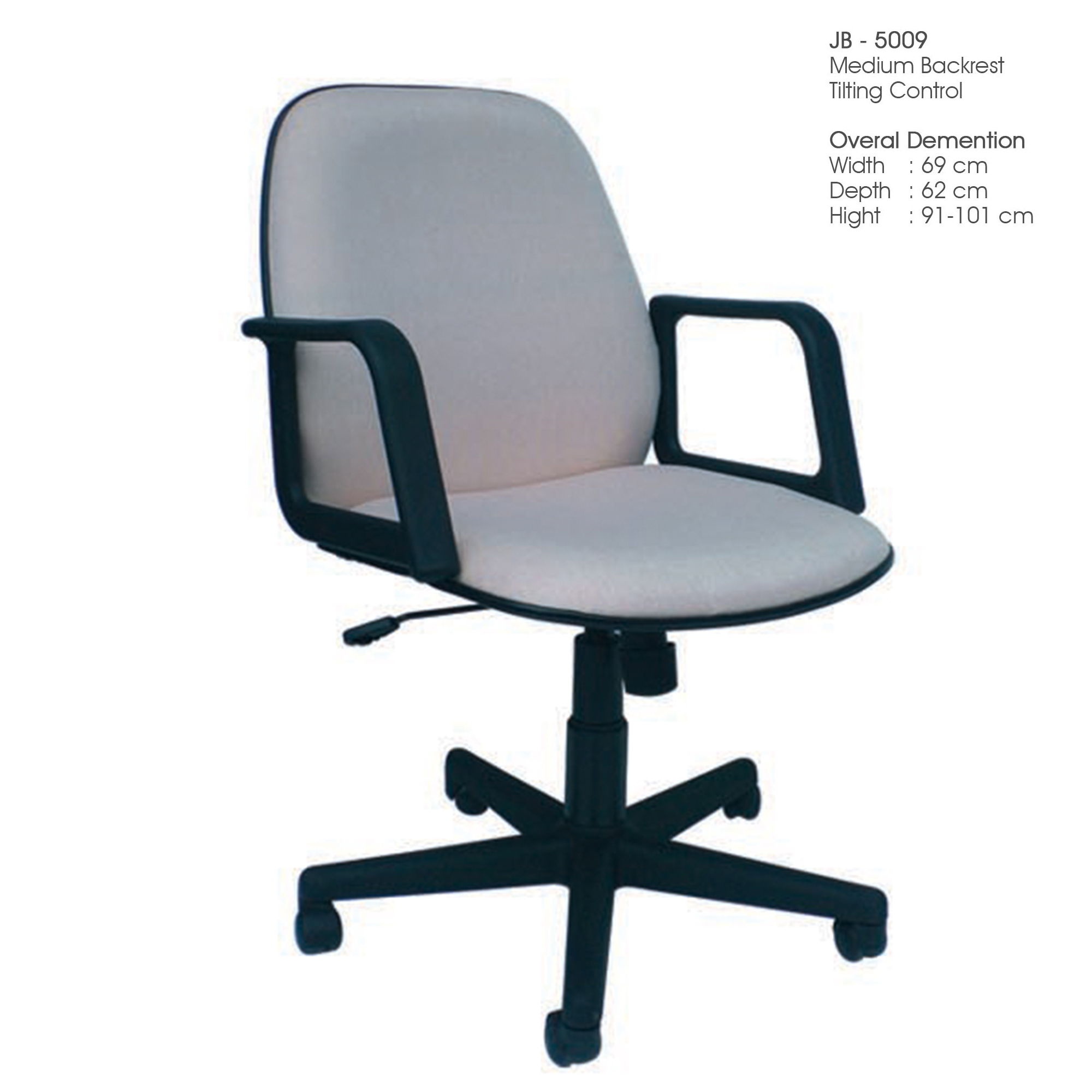 Kursi Kantor Babyku JB 5009