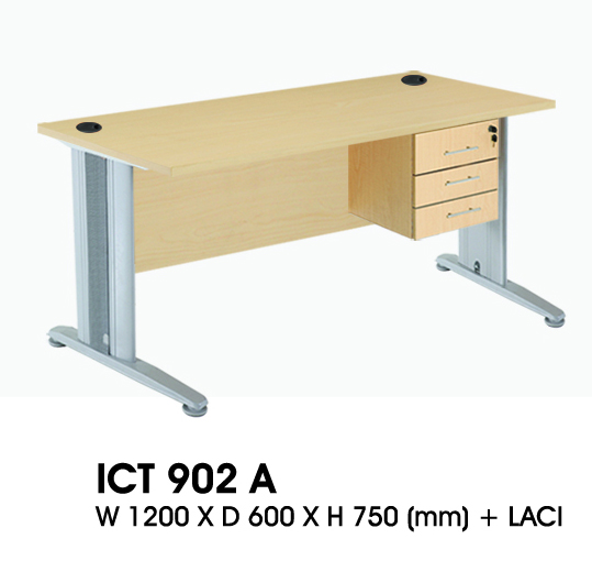 meja-kantor-ichiko-ict-902-a+laci
