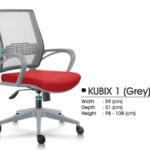 Kursi Kantor Decco KUBIX 1 GREY LG