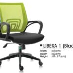 Kursi Kantor Decco LIBERA 1 BLACK