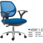 Kursi Kantor Decco VOXY 1 C BLACK