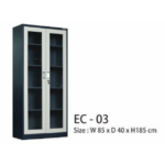 Lemari Arsip Sliding Kaca Emporium EC 03