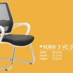 Kursi Kantor Decco KUBIX 3 VC WHITE