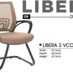 Kursi Kantor Decco LIBERA 3 VCOT BLACK