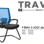 Kursi Kantor Decco TRAVI 3 VCOT