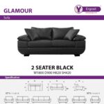 Sofa Kantor Glamour 2 Seat