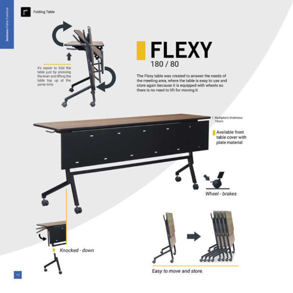 Meja Lipat Multimo Flexy