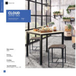 Meja Makan Cloud Multimo