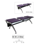 Kursi Tunggu Gresco GC 35L-3 SILVER