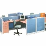 Partisi Kantor Uno Exclusive 4 Staff Configuration 2