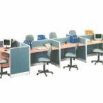 Partisi Kantor Uno Exclusive 7 Staff Configuration