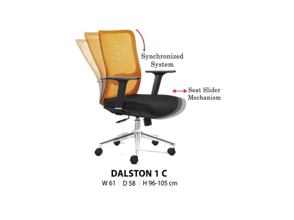 KURSI KANTOR DONATI DALSTON 1 C