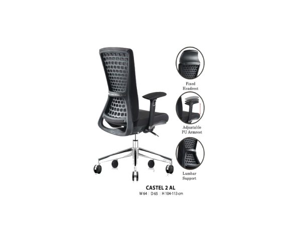 KURSI KANTOR DONATI CASTEL 2 AL